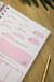 Planner Financeiro 2025 Datado ou Permanente Flowers - Coleção Cherry - Constelações de Letras