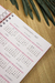 Planner Financeiro 2025 Datado ou Permanente Sweet - Coleção Cherry - comprar online