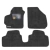 TAPETES 3PIEZAS ALFOMBRADO CORT NEG CHEVROLET SPARK GT 2011-2017