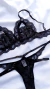 Conjunto de Lingerie Ana S/Bojo e Calcinha Renda Com Regulagem Dupla
