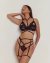 Conjunto de Lingerie Ana S/Bojo e Calcinha Renda Com Regulagem Dupla - comprar online