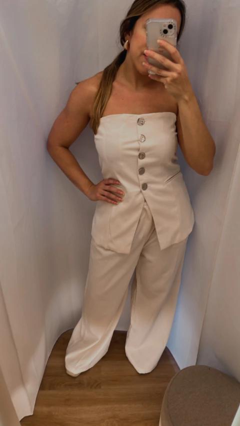 Conjunto Nuvem - Em Linho - comprar online