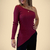 Blusa assimétrica mula manca - comprar online