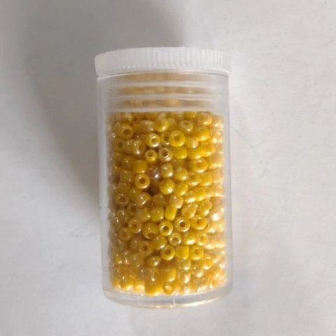 Imagem do Miçangas de vidro, 2mm - Pote com 10g
