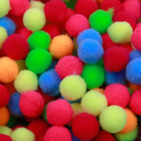 Pompom - Pelúcia 50 mm - Unidade - (cópia)