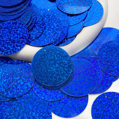 Lantejoula Paête Holográfico 25MM - 500G (4 Furos) na internet