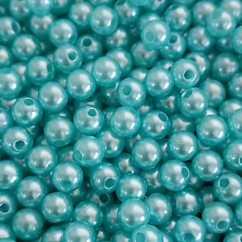 Pérola abs Colorida 6mm - ornellas pedrarias armarinhos e artesanato