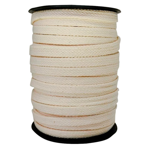 Cadarço De Algodão LISO Achatado