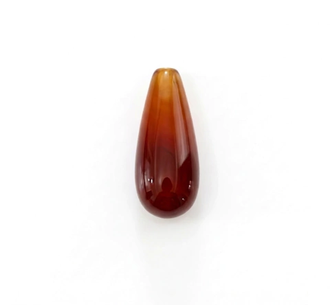 Imagem do Gota de Pedra Natural Meio Furo 10x25MM - Unidade