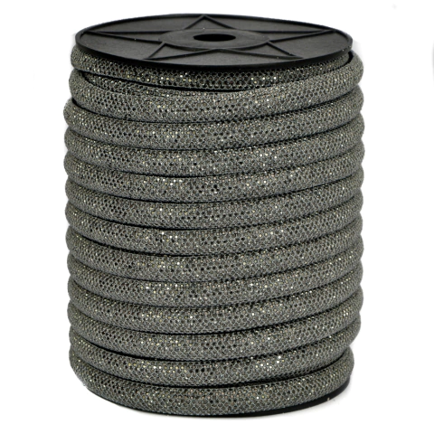 Tubo de strass meia cana 10mm - METRO na internet
