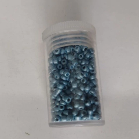 Miçangas de vidro, 2mm - Pote com 10g na internet
