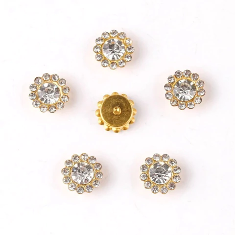 Chaton Flor Strass 10mm