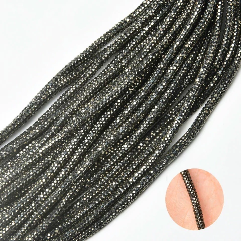 Tubo de strass roliço 5mm na internet