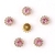 Chaton Flor Strass 10mm - loja online