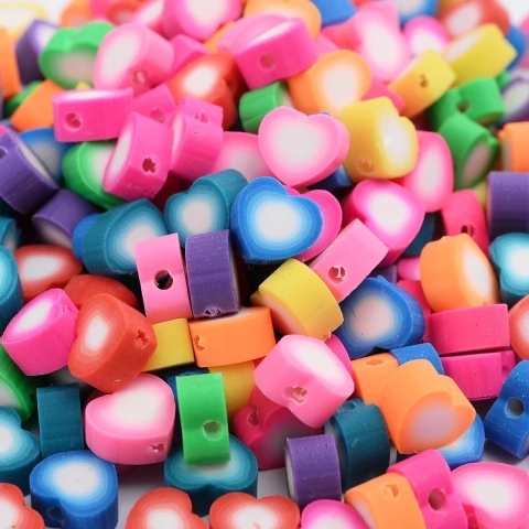 Miçangas Entremeio Infantil Fimo Emborrachado - loja online
