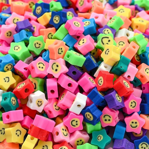 Miçangas Entremeio Infantil Fimo Emborrachado - ornellas pedrarias armarinhos e artesanato
