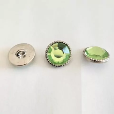 Imagem do Botão de Zamac com pezinho 17mm