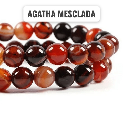 Fio de Esfera em pedra natural 8mm - comprar online
