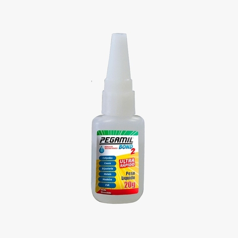 COLA PEGAMIL BOND ADESIVO INSTANTÂNEO BLISTER