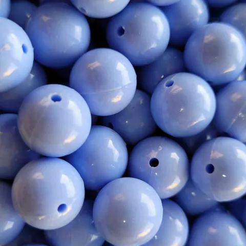 Miçanga Bola Plástica 14mm