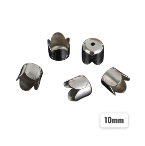 Ponteira de Metal 10mm - 50 peças