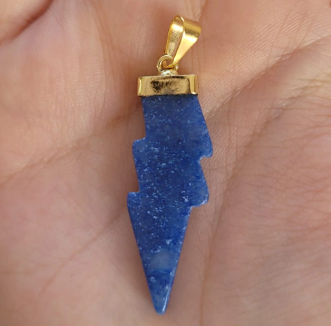 Pingente Raio de Pedra Natural - comprar online