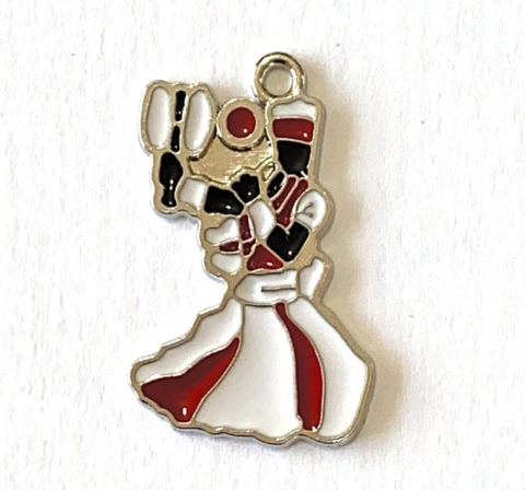 Pingente de Resina Xangô