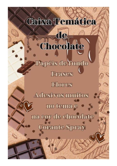 Caixa Temática de Chocolate - comprar online