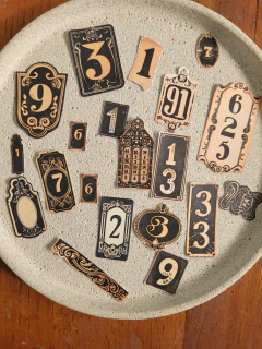 Números Vintage na internet