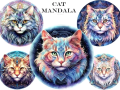 Gatos Mandala