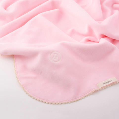 Manta doble de Plush Rosa