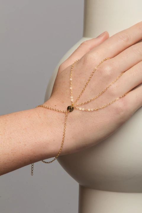 Hand chain Medalha única - comprar online