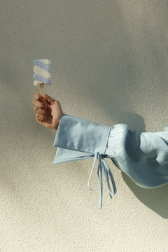 Kimono Blue Ice (7 dias para envio) - comprar online