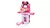 Maleta de Viagem Minnie Médico Playset 3 Em 1 Multikids - BR1296