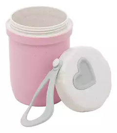 Imagem do Pote Térmico Infantil De Bambu Frutas Com Tampa 300ml