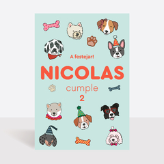 Cartel de Bienvenida "PERRITOS" - comprar online