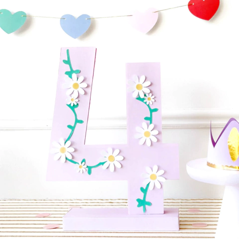 NÚMERO 3D “PRINCESAS”