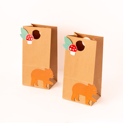 BOLSITA PARA SORPRESAS X 5 "BOSQUE"