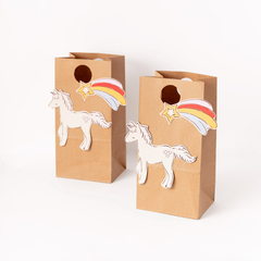 BOLSITA PARA SORPRESAS X 5 "UNICORNIOS"