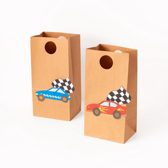 BOLSITA PARA SORPRESAS X 5 "AUTITOS"