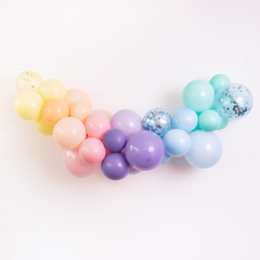 ARCO DE GLOBOS PASTEL