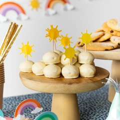 TOPPERS “ARCOÍRIS PASTEL” x9 - comprar online