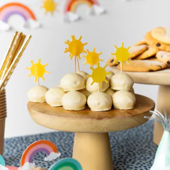 TOPPERS “ARCOÍRIS PASTEL” x9 - comprar online