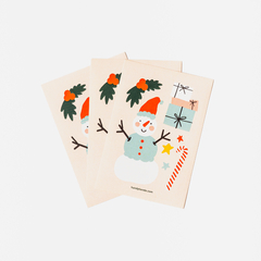 Stickers "MUÑECO DE NIEVE" - comprar online