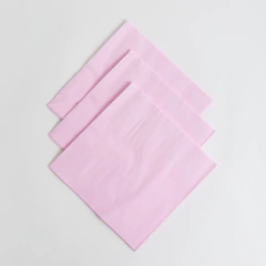 SERVILLETAS LISAS ROSA PASTEL X20