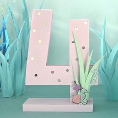 NÚMERO 3D "SIRENAS"
