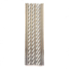 SORBETE POLIPAPEL MIX PLATEADO X10