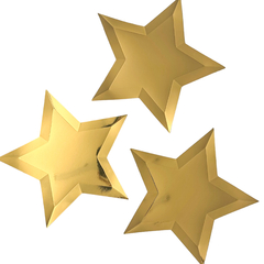 PLATOS ESTRELLA DORADO