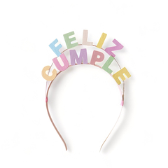 Vincha "FELIZ CUMPLE"
