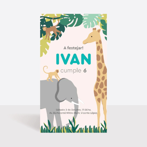 INVITACION DIGITAL "SELVA"